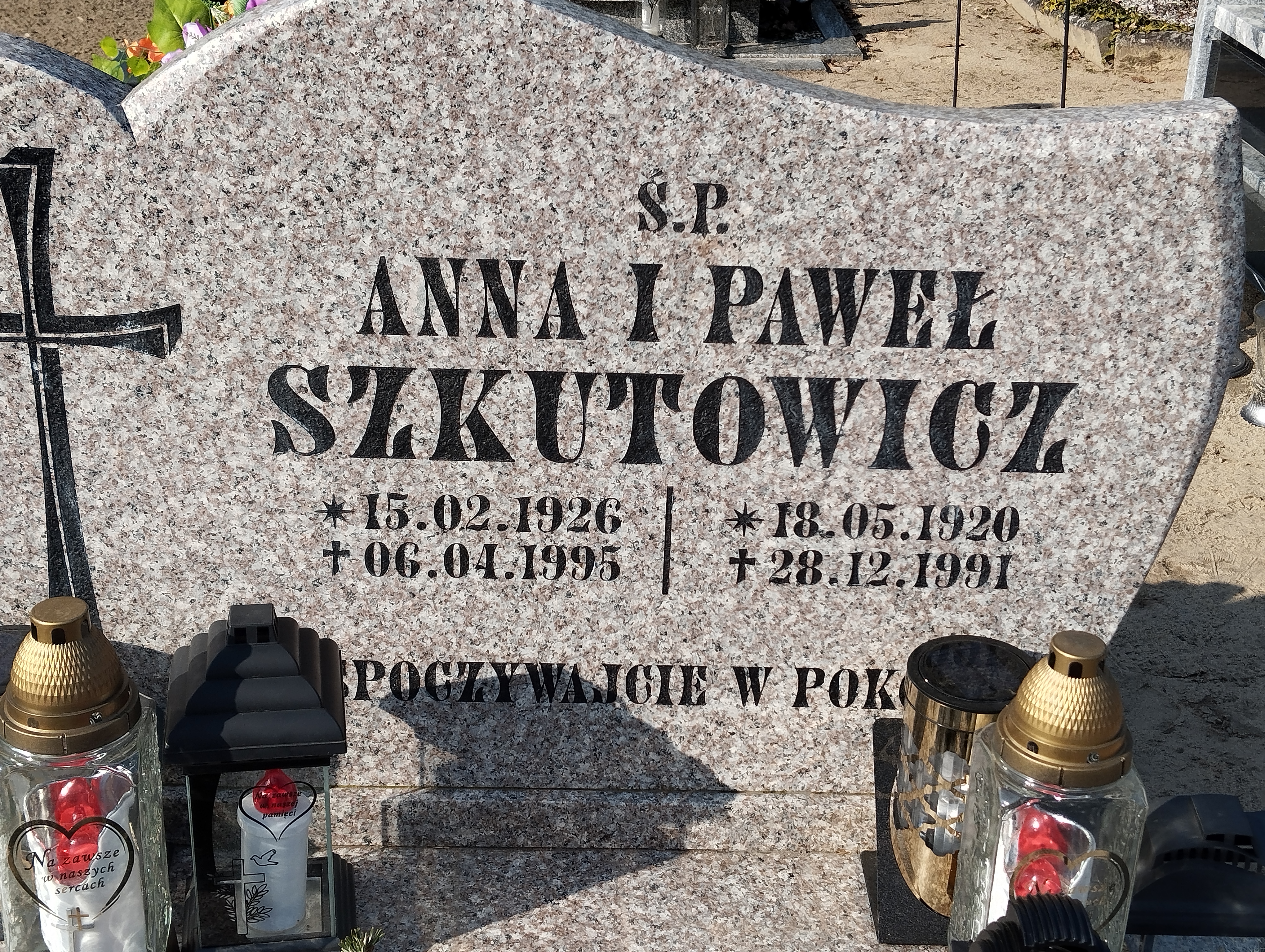 Grób Paweł Szkutowicz